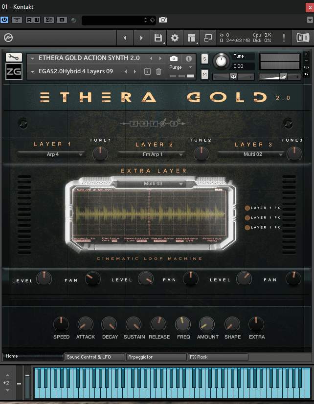 Zero-G - ETHERA Gold 2.0